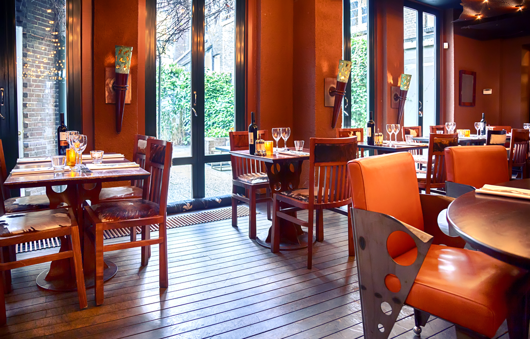 restaurant painting