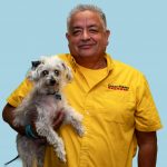 Jimmy Koolman + resident mascot Mr. Kingsley