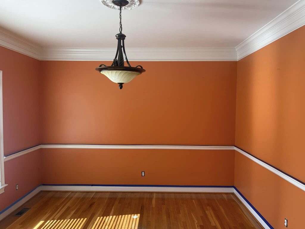 Residential Interior Painting Project Before