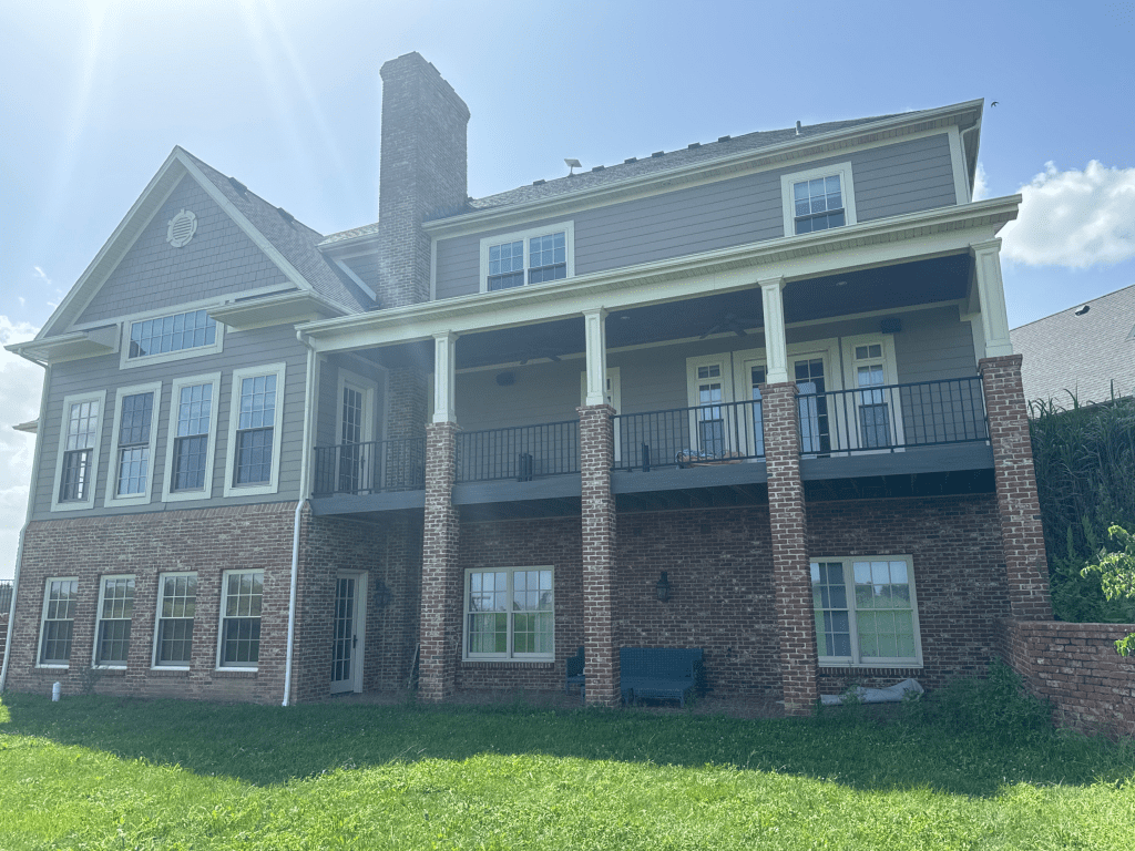 Home Exterior Painting Before & After Before