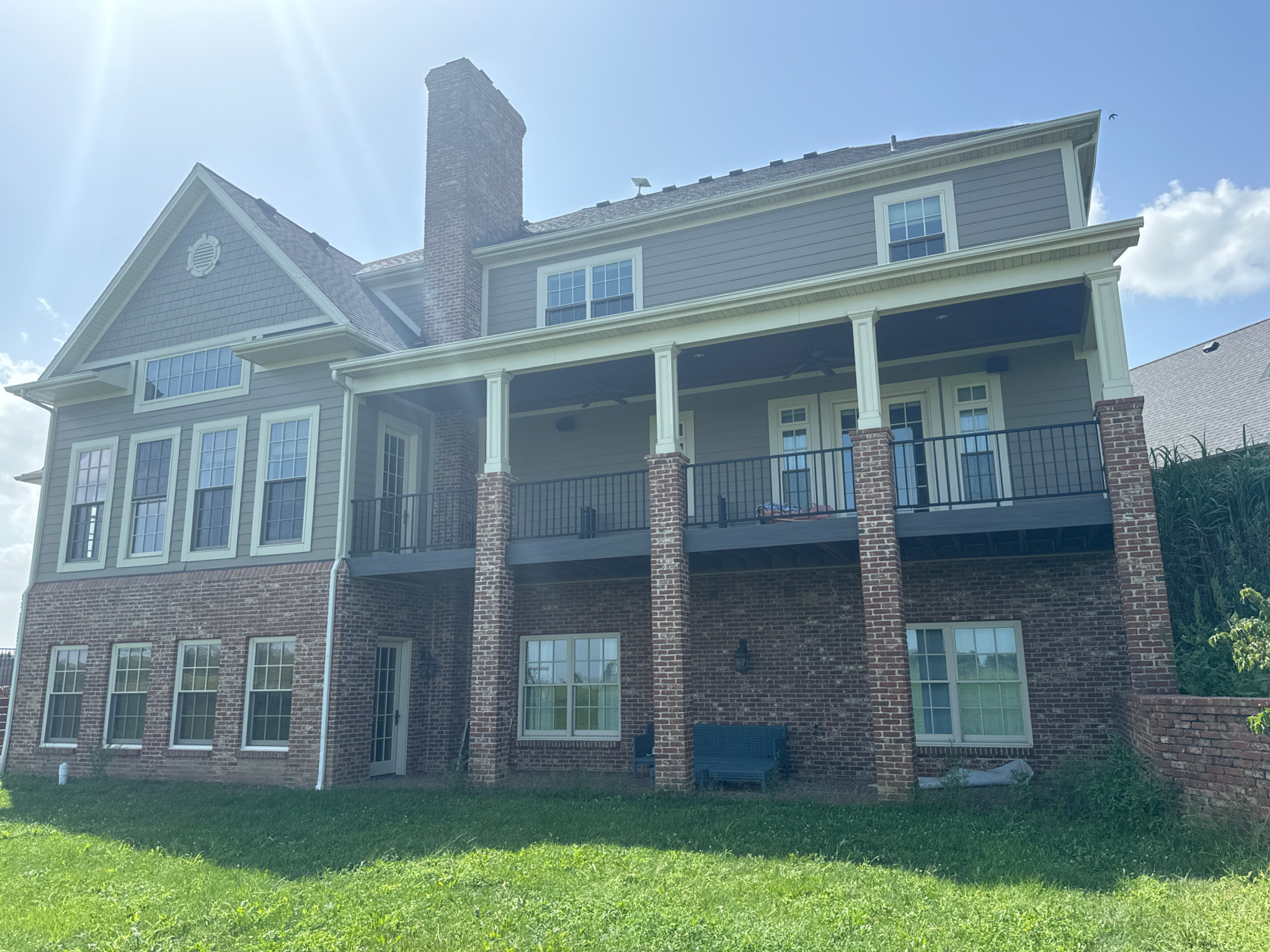 Home Exterior Painting Before & After Before