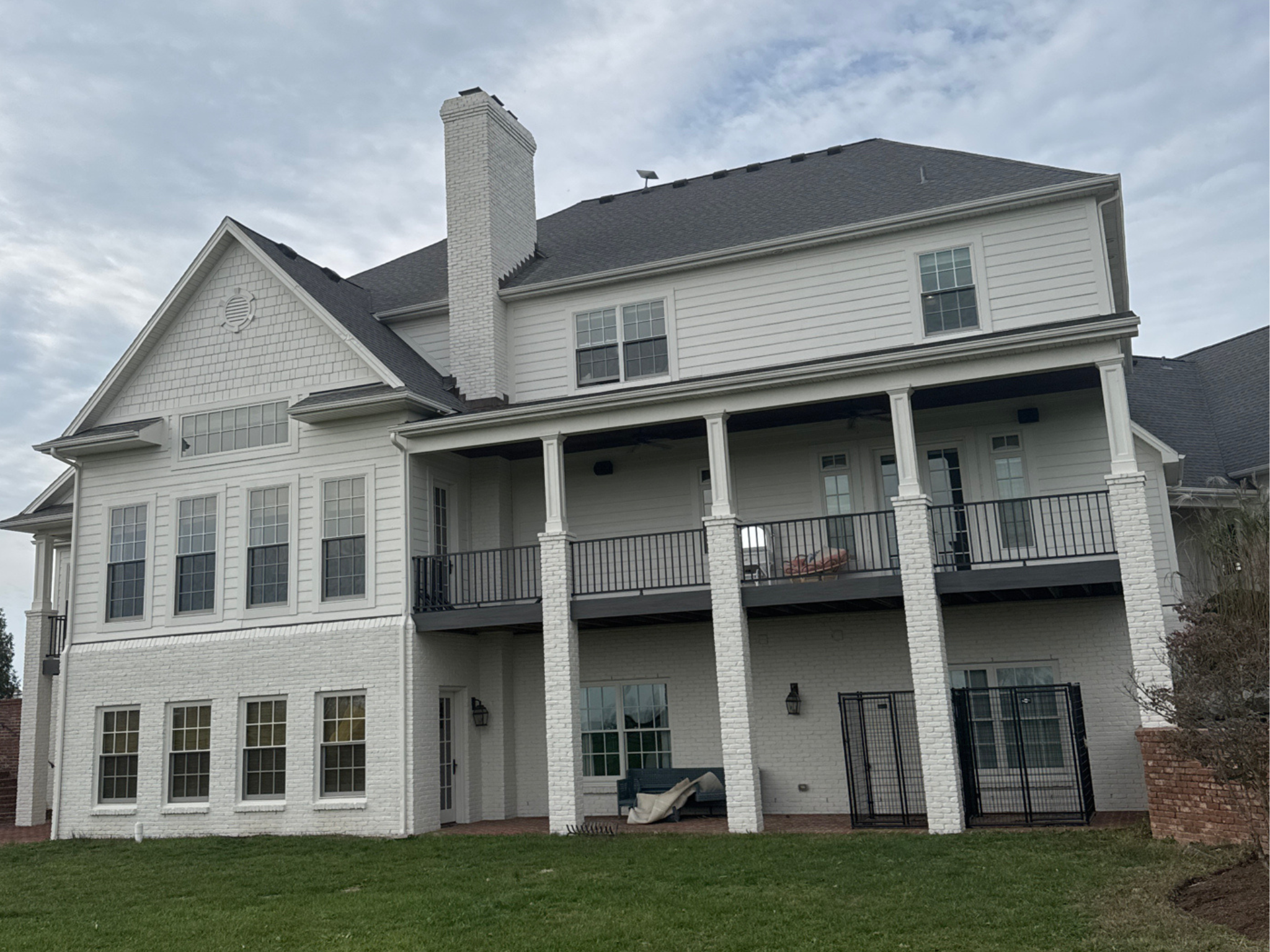 Home Exterior Painting Before & After After