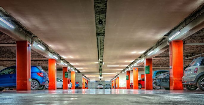 Check out our Parking Garage Painting