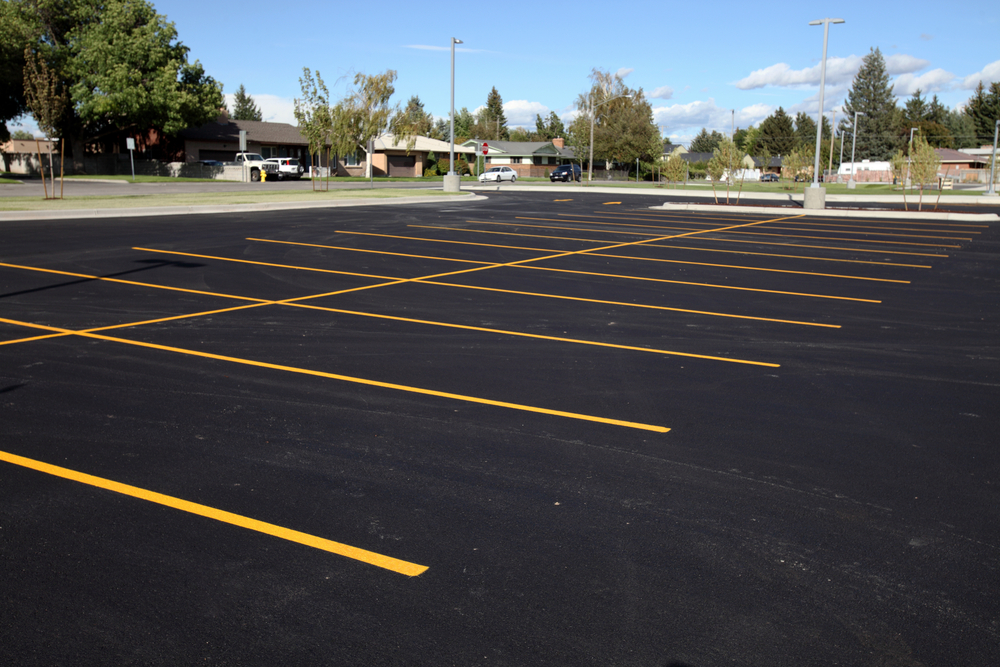 Check out our Parking Lot Line Striping