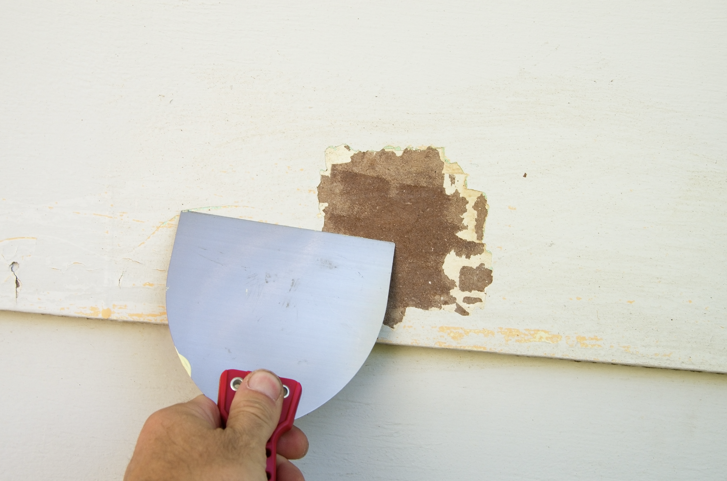Exterior paint preparation