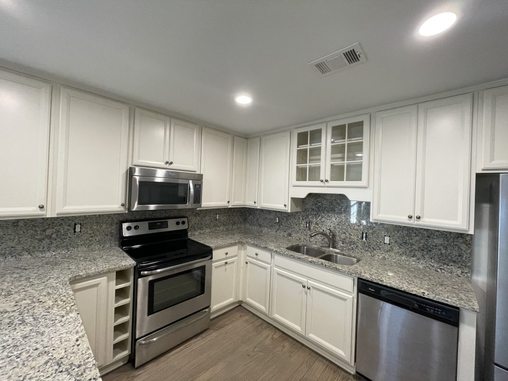 cabinets after