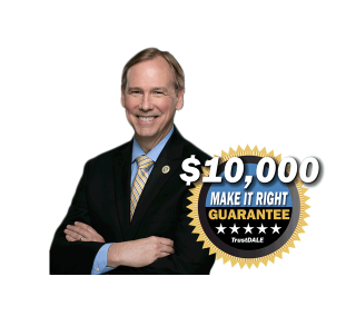 TrustDALE Seal with $10,000