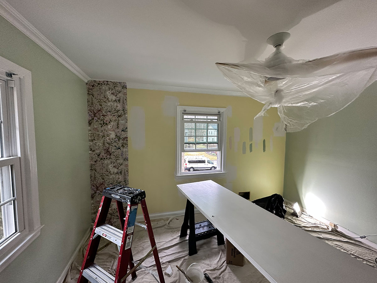 wallpaper installation morristown nj before