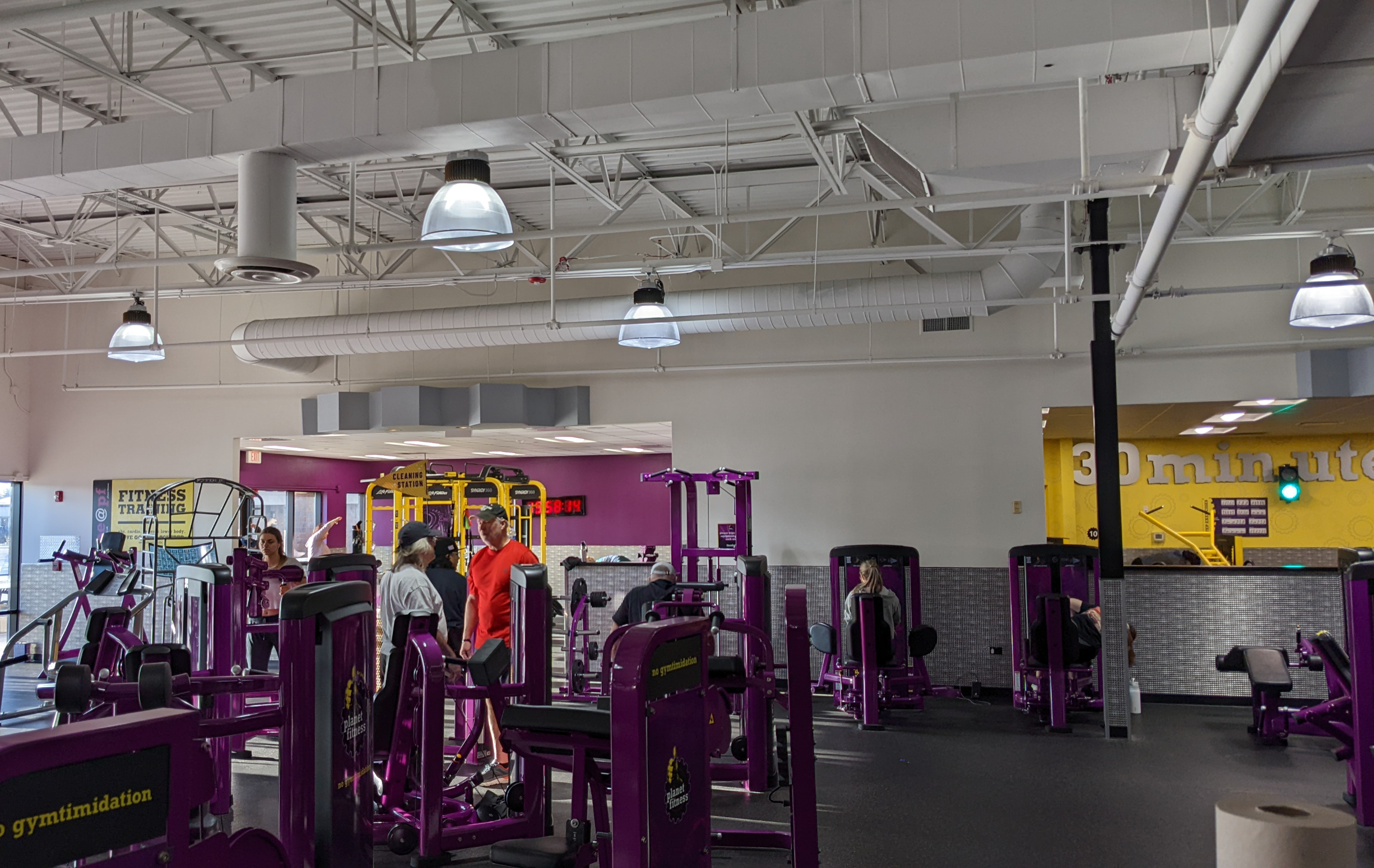 Planet Fitness Repaint in Naperville After