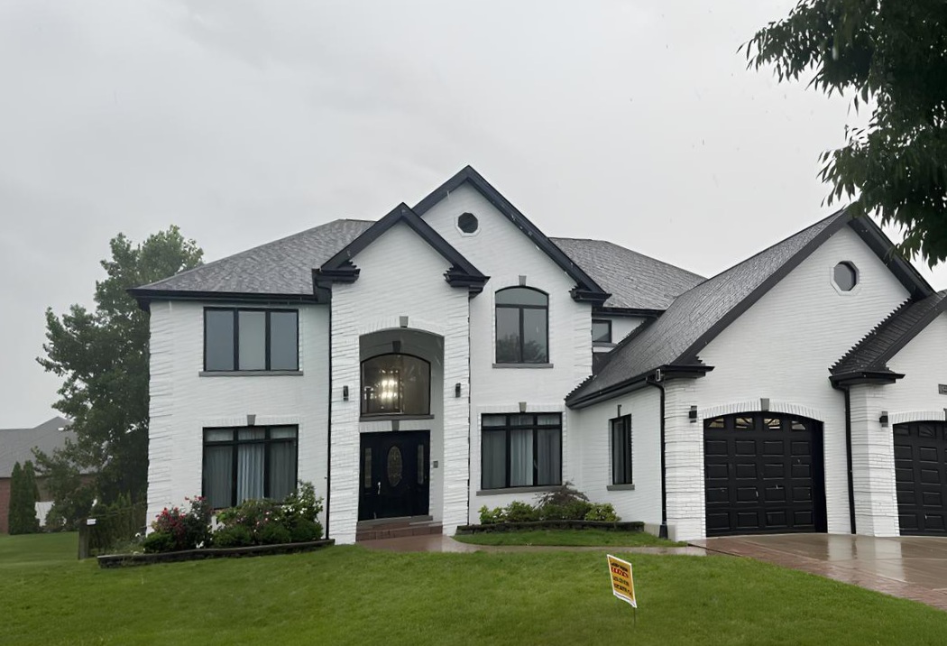 Brick Home Painting in Lemont After