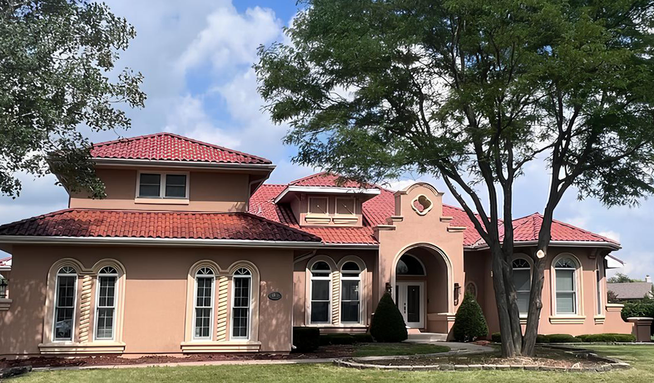 Exterior Painting in Homer Glen Before