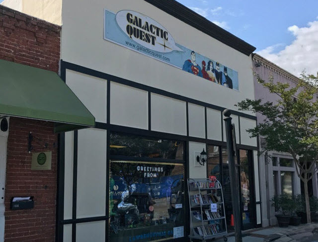 repainted comic book store in lawrenceville ga after - certapro painters of duluth & norcross