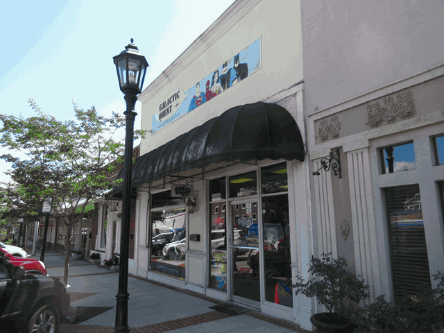 repainted comic book store in lawrenceville ga before - certapro painters of duluth & norcross