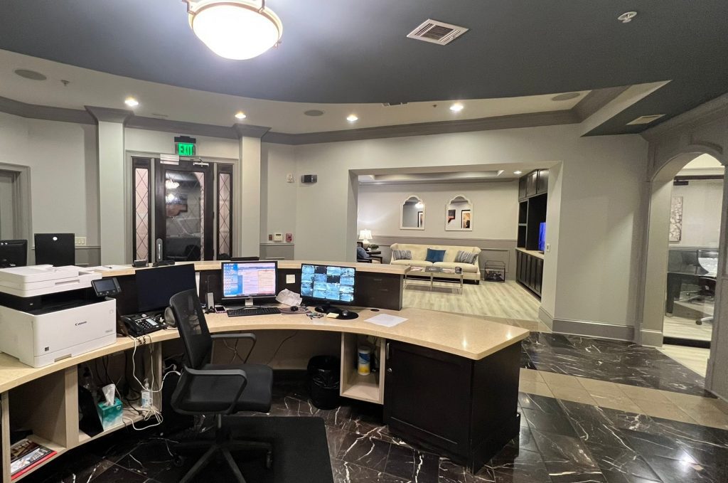 main lobby commercial interior painting - after