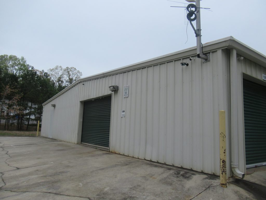 storage units before repainting