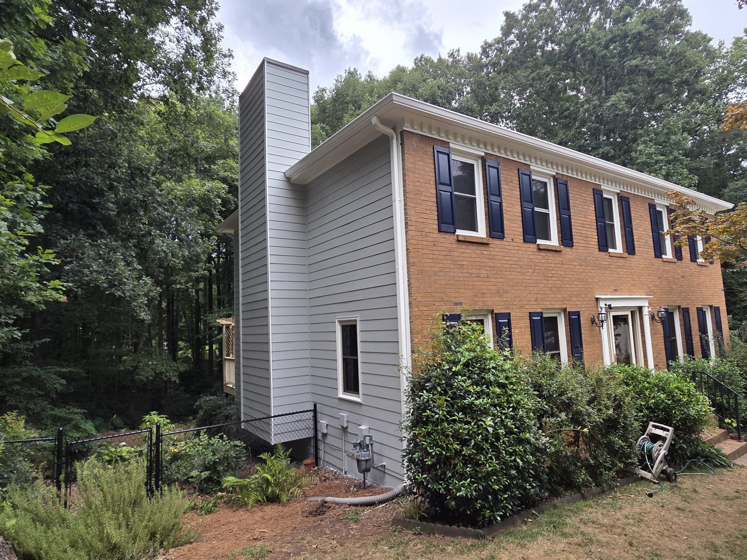 repainted exterior of home in duluth=