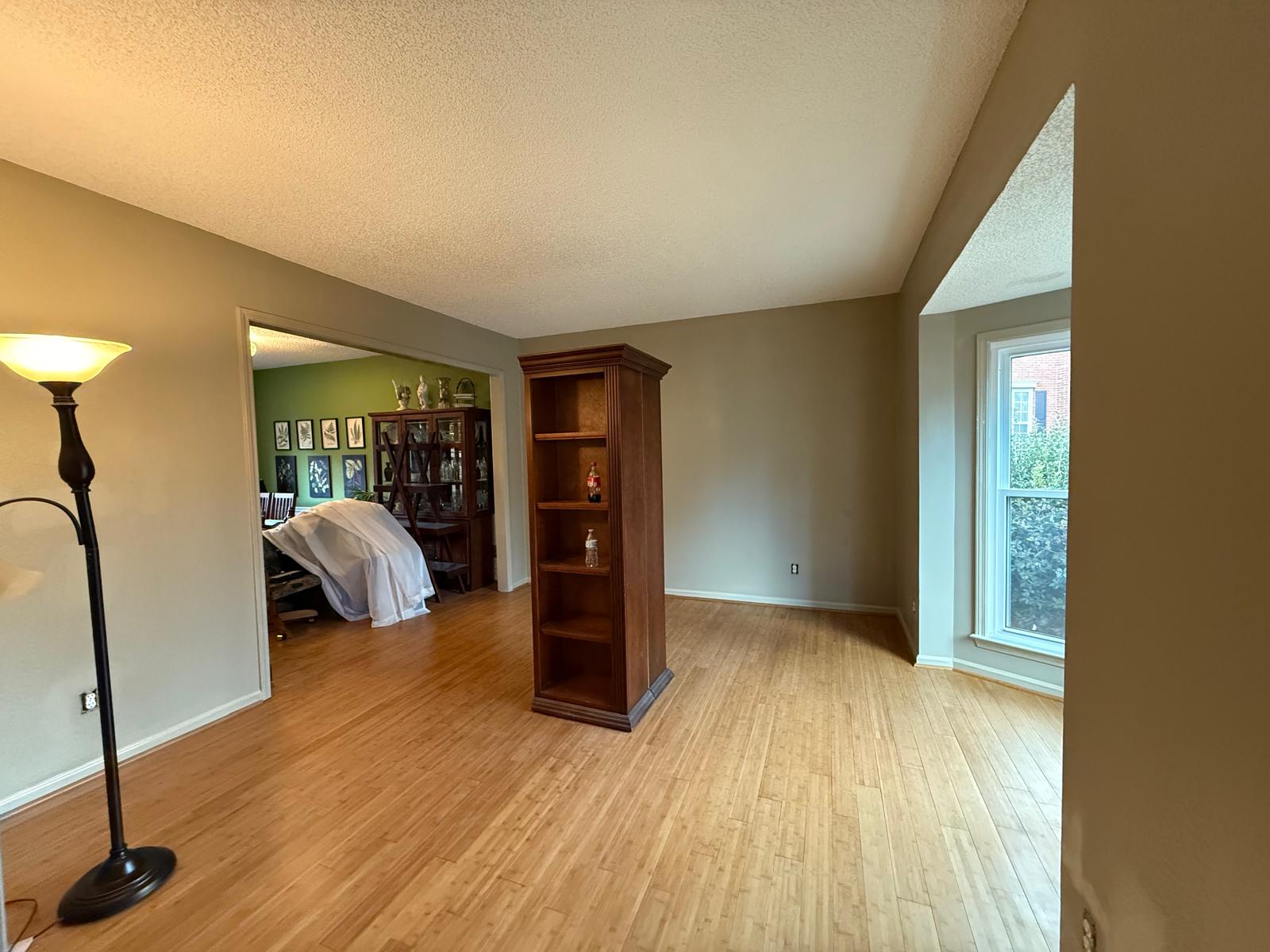 repainted kitchen area of home in alpharetta