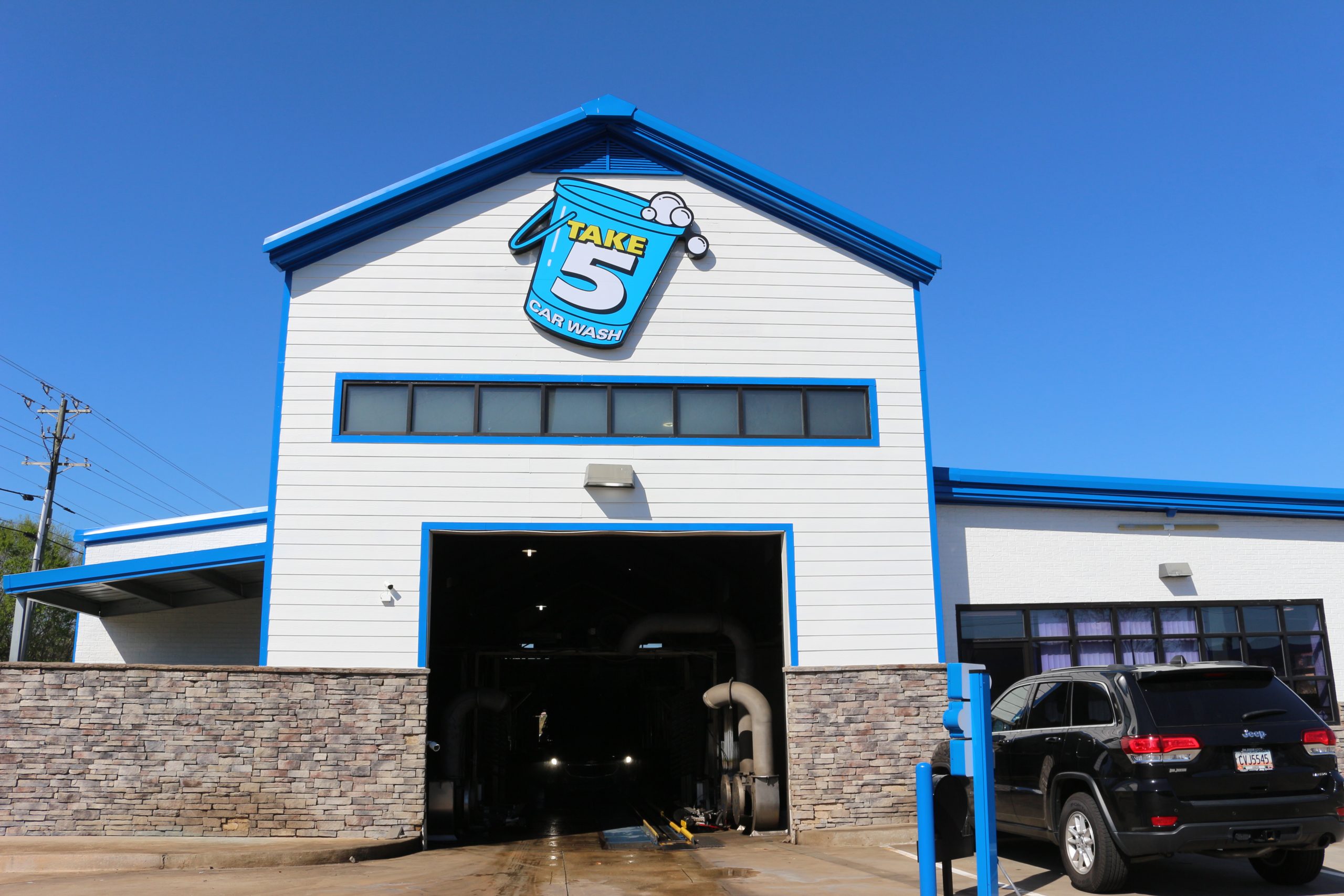 Results of Carwash Exterior Painting After