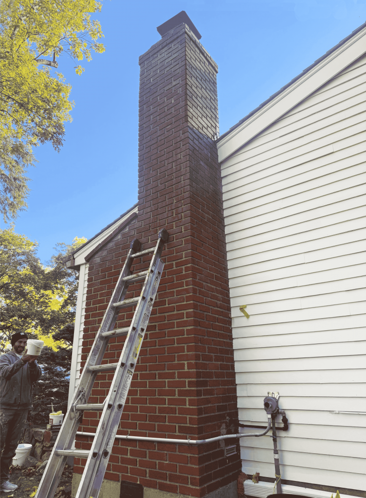 Tuxedo Park Residential Exterior Painting Before