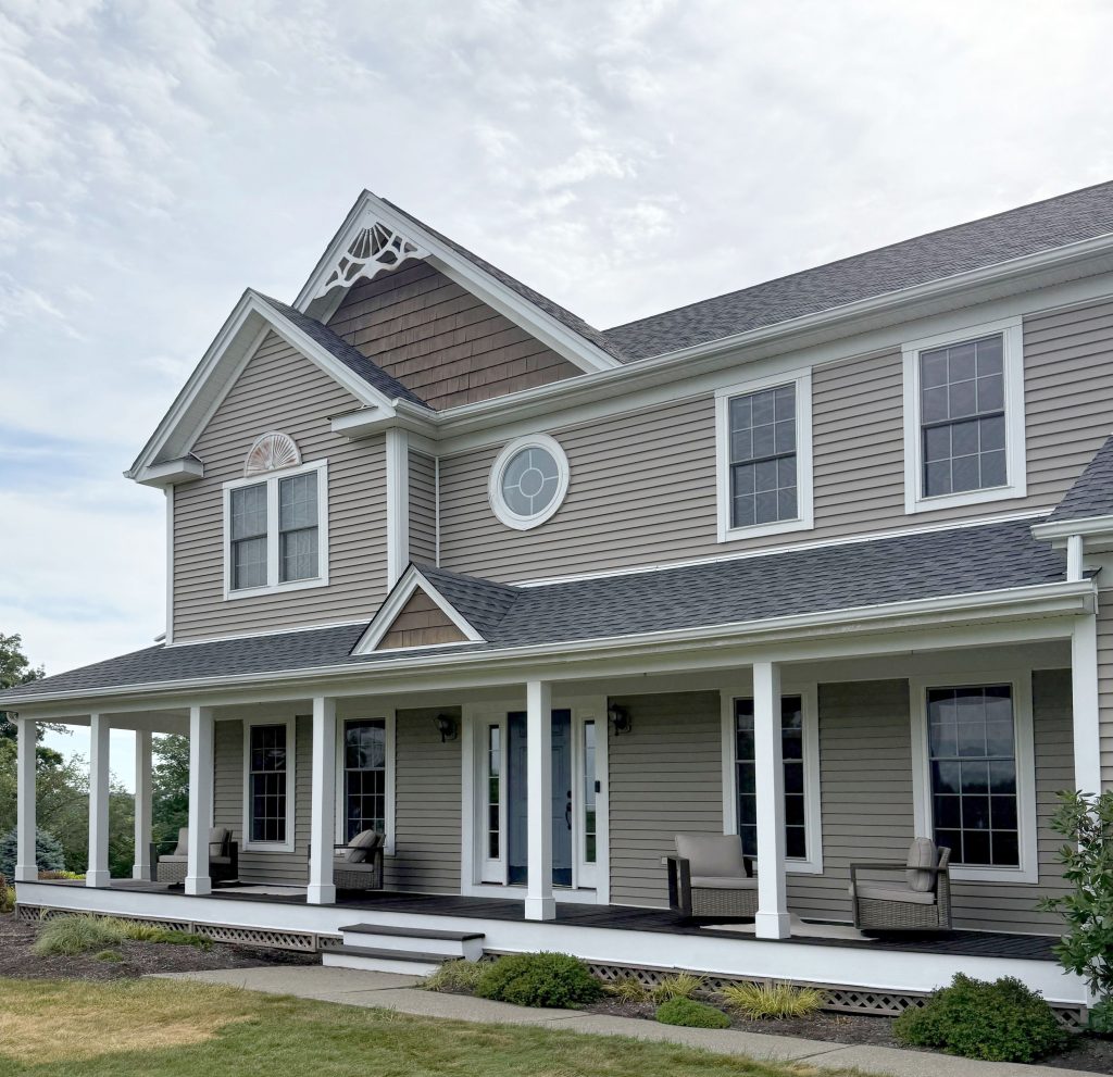 Residential Exterior Painting Project in Warwick, NY Before