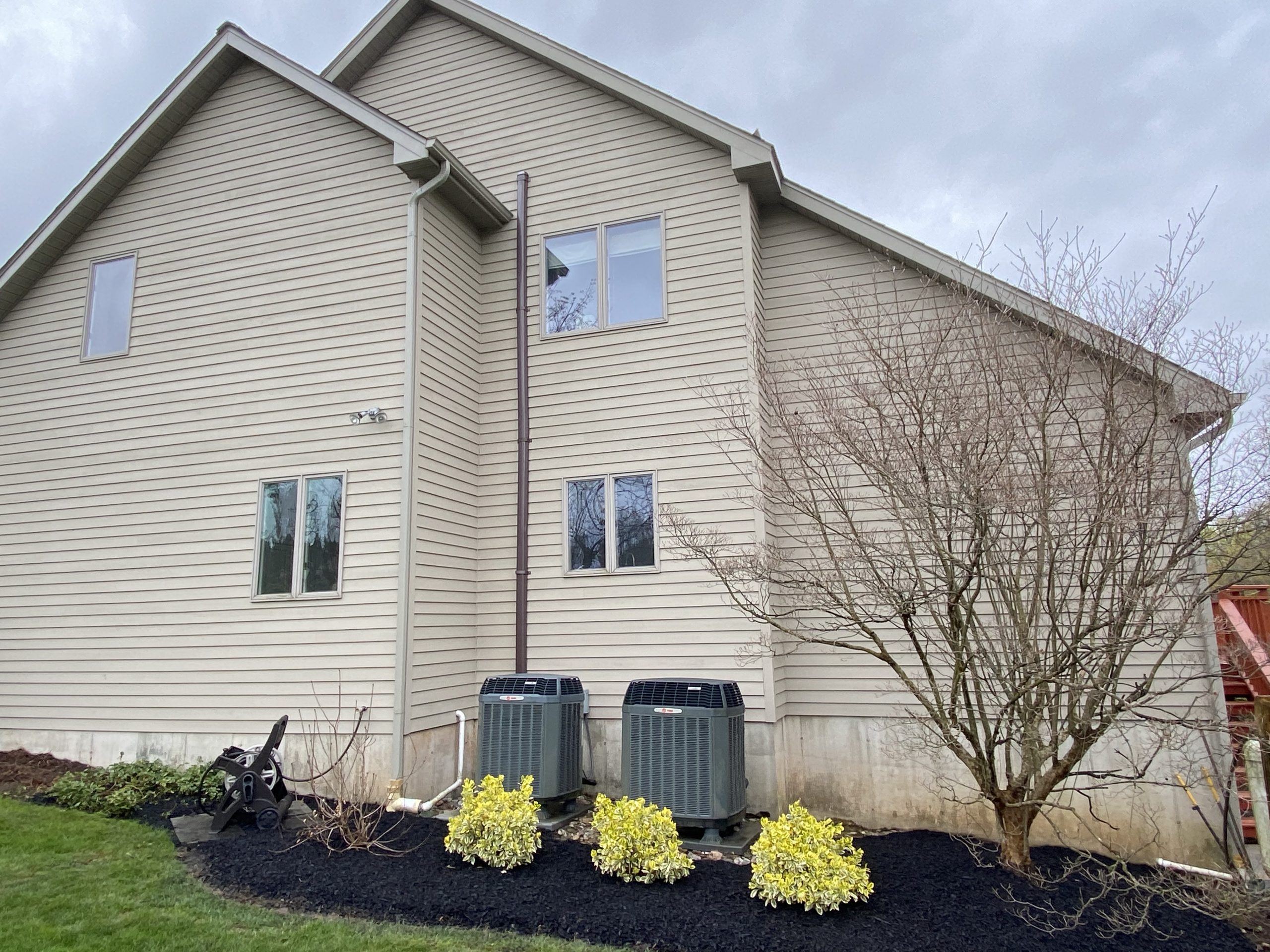 Wood Siding Painting After