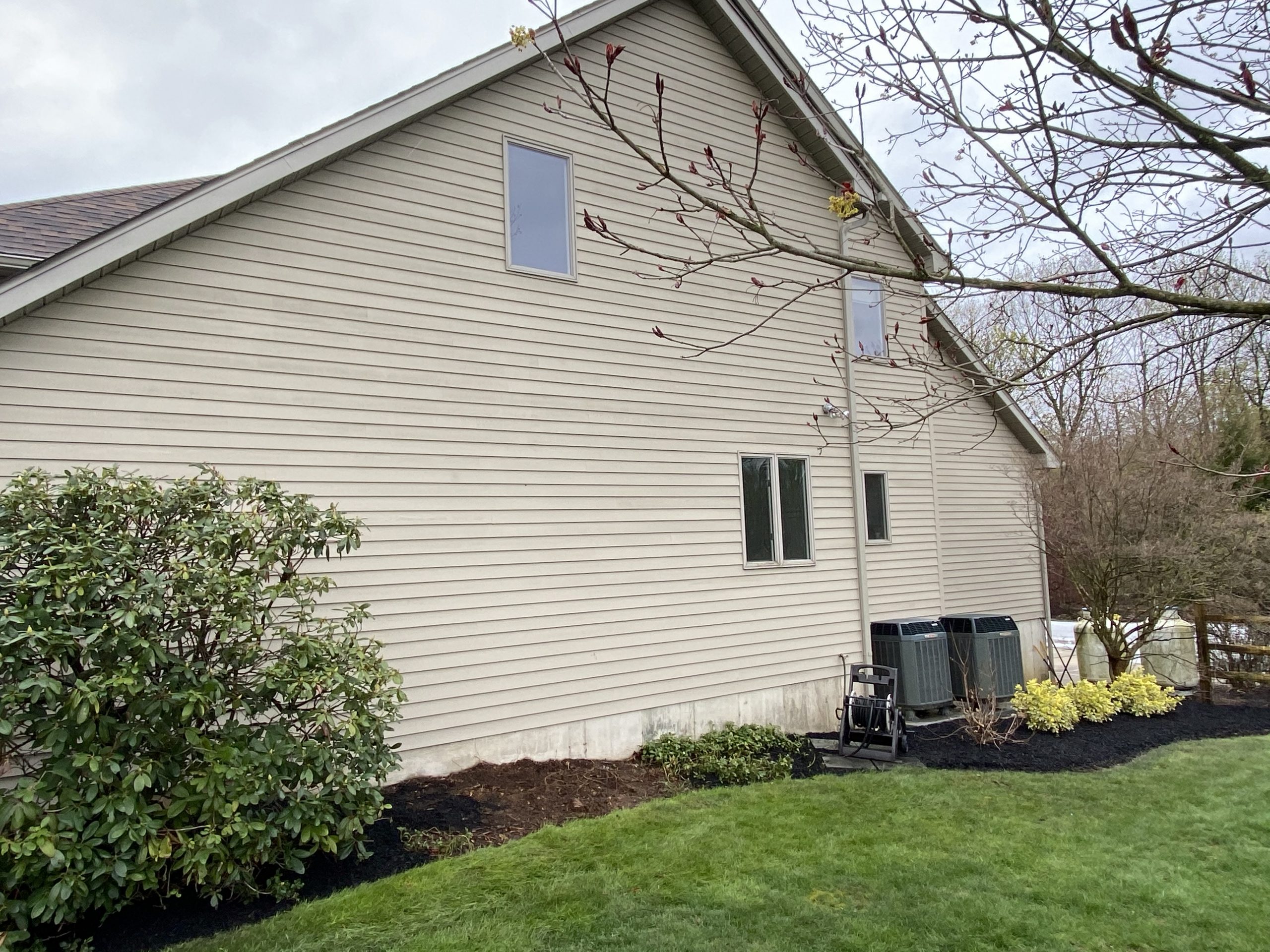 Wood Siding Painting After