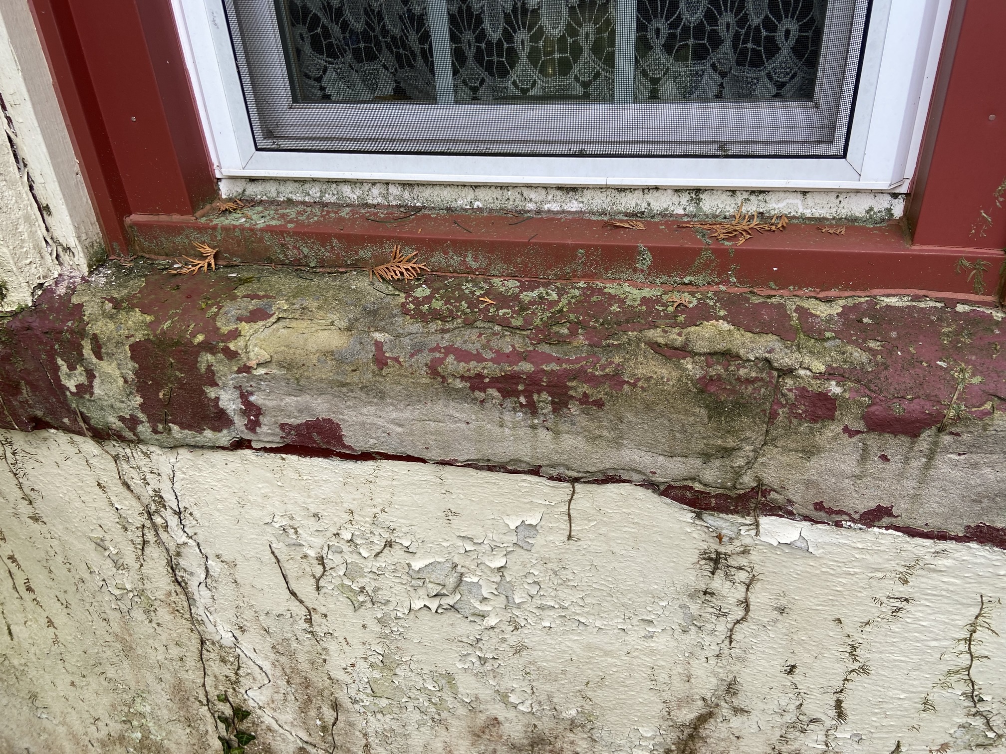 Stucco Painting Before