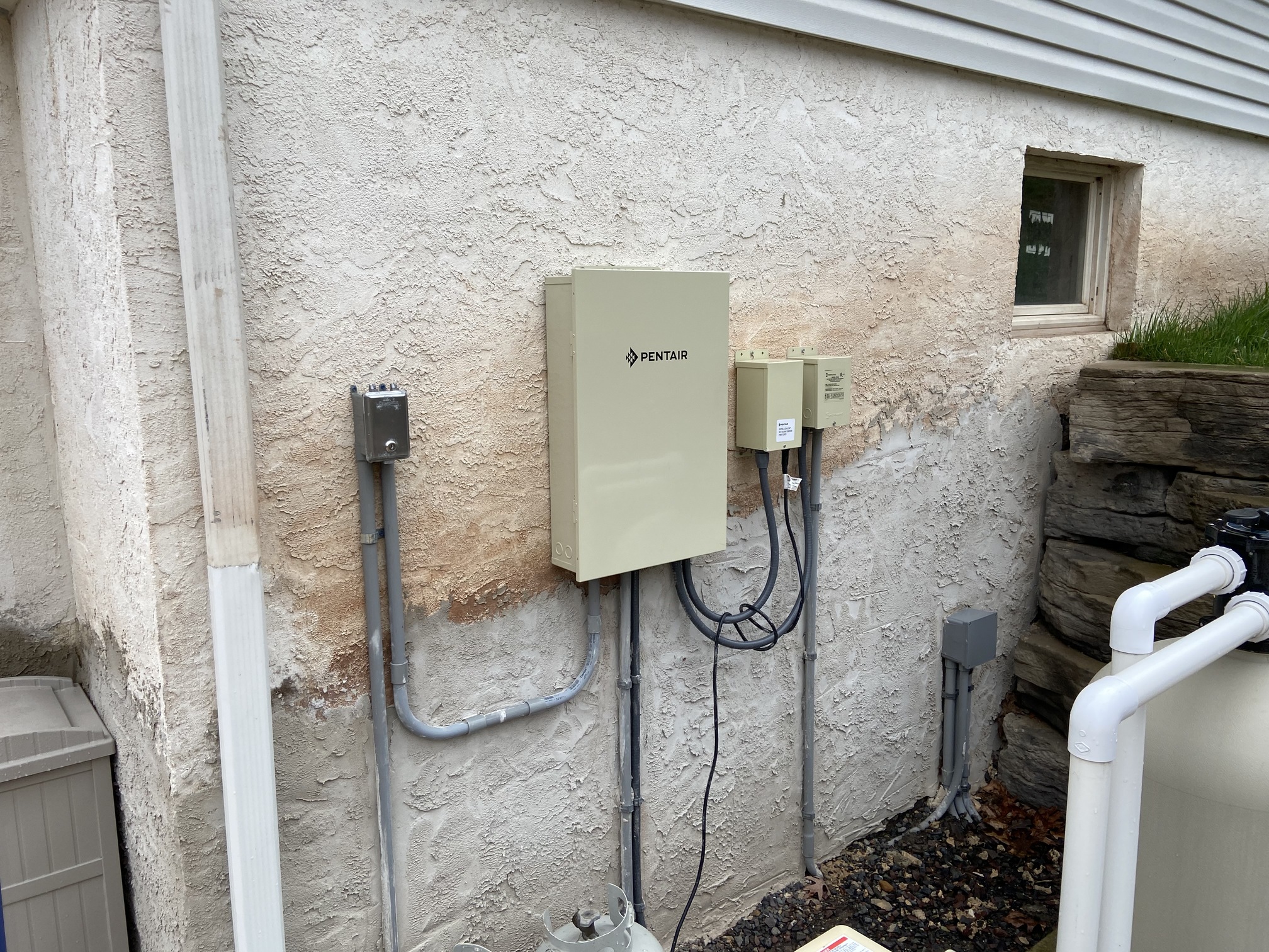 Stucco Painting Before