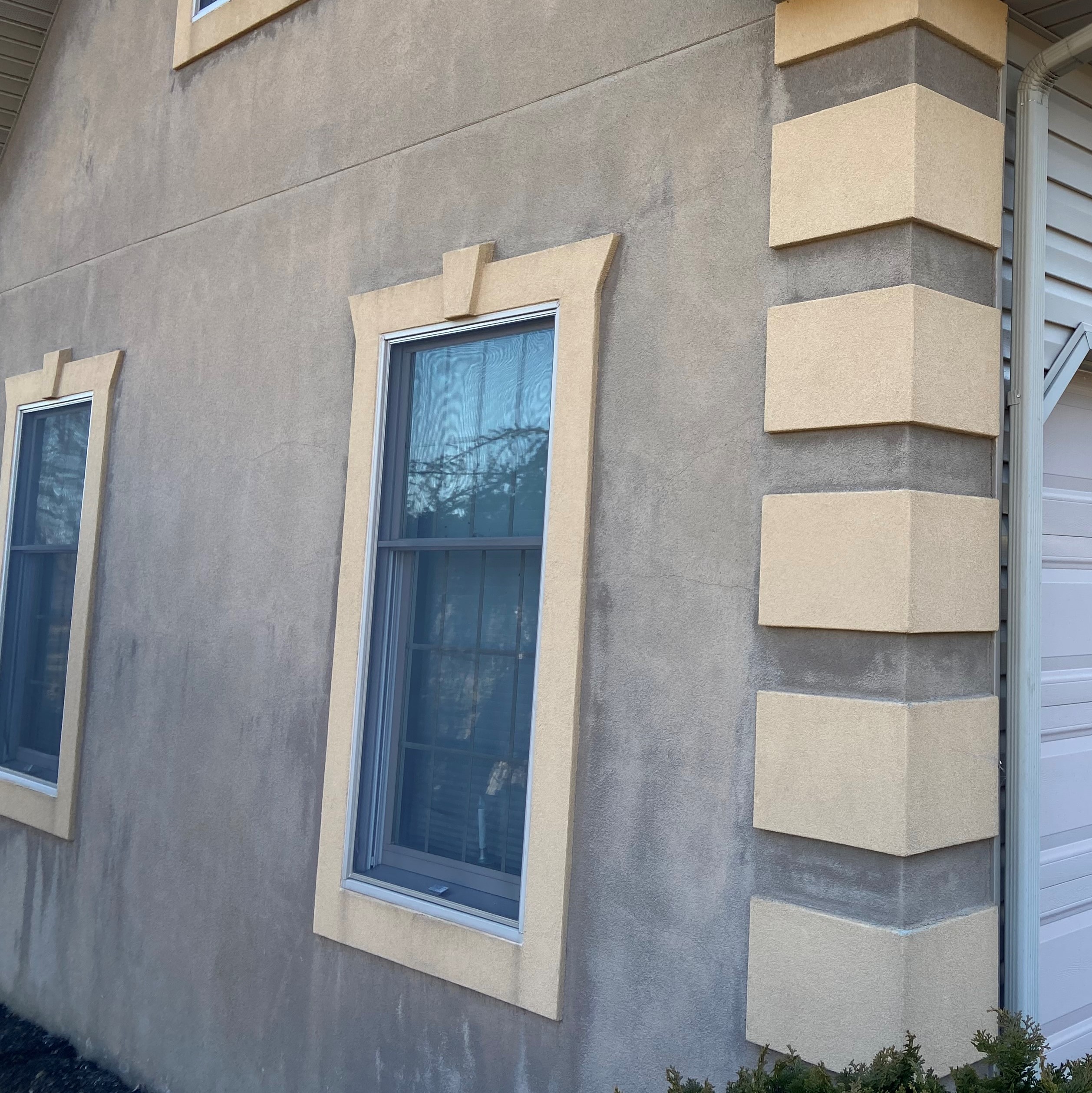 Stucco Painting Before