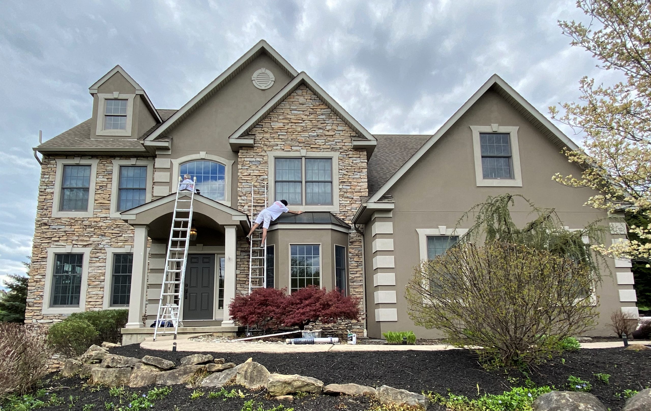 Stucco Painting After