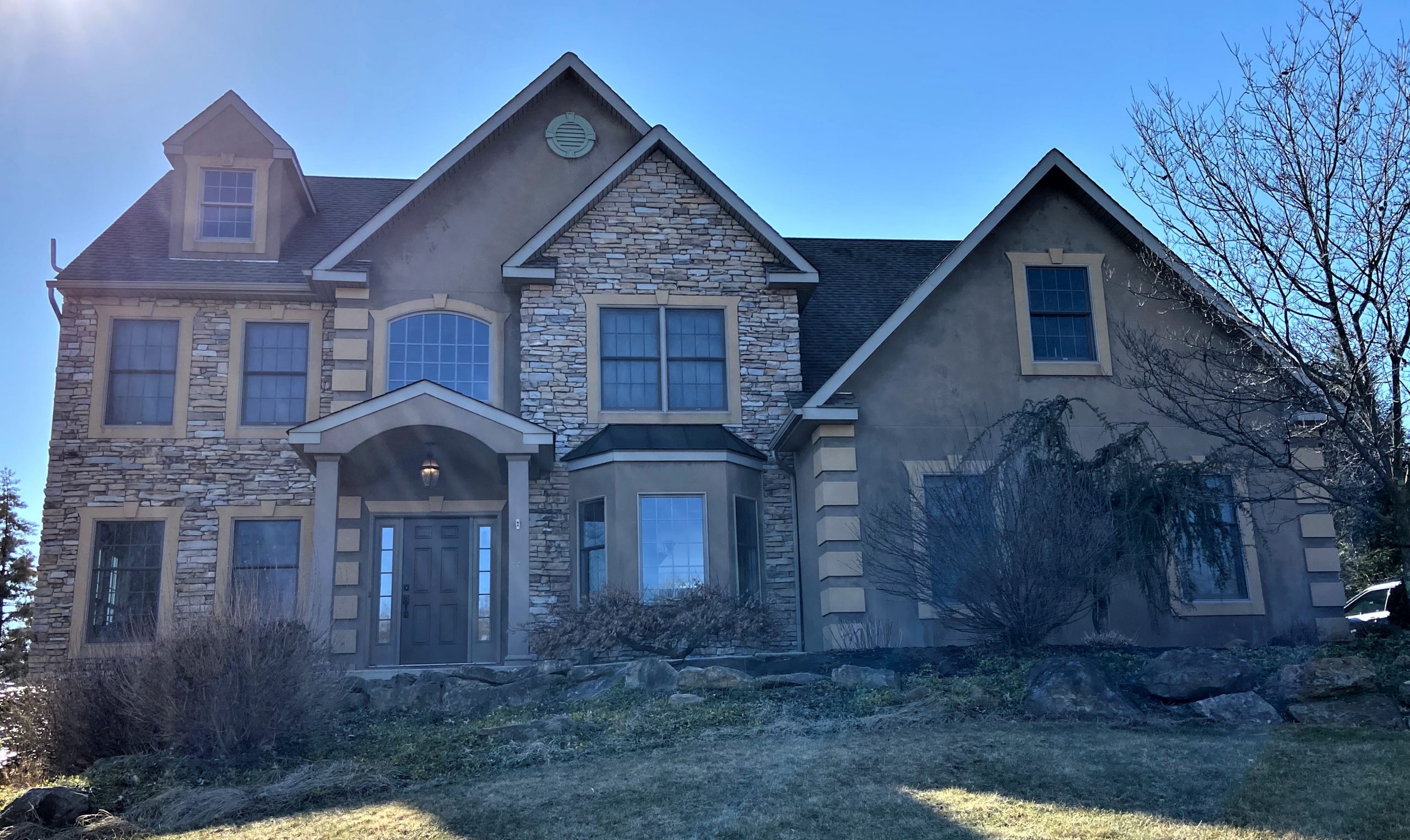 Stucco Painting Before