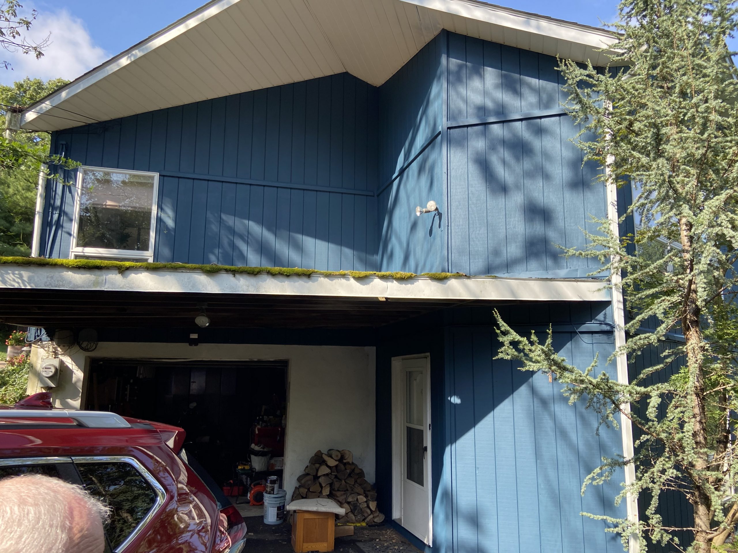 Wood Siding Painting After