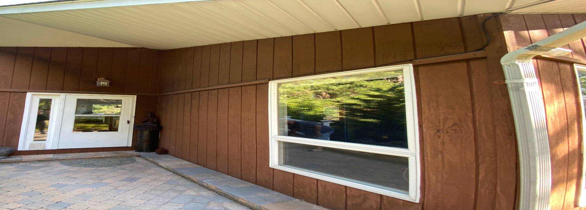 Wood Siding Painting Before