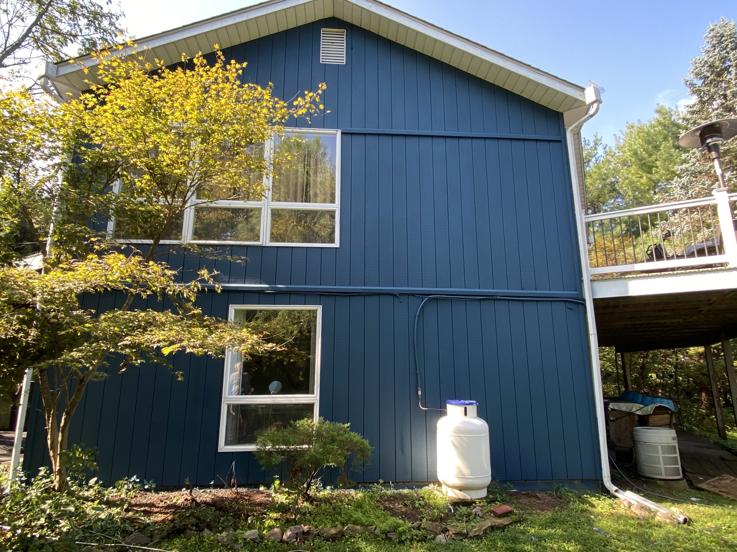 Wood Siding Painting After