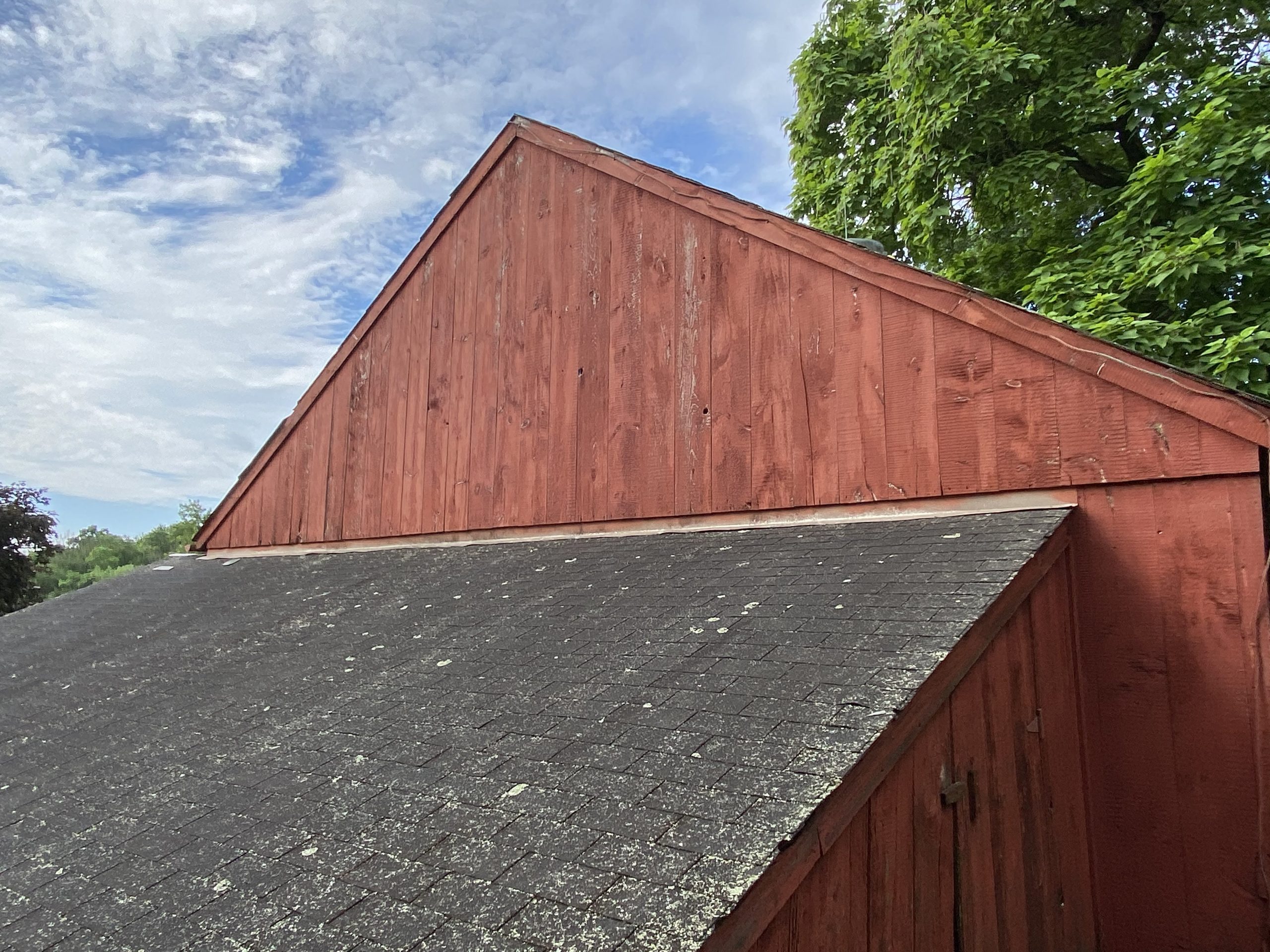 Wood Siding Painting Before