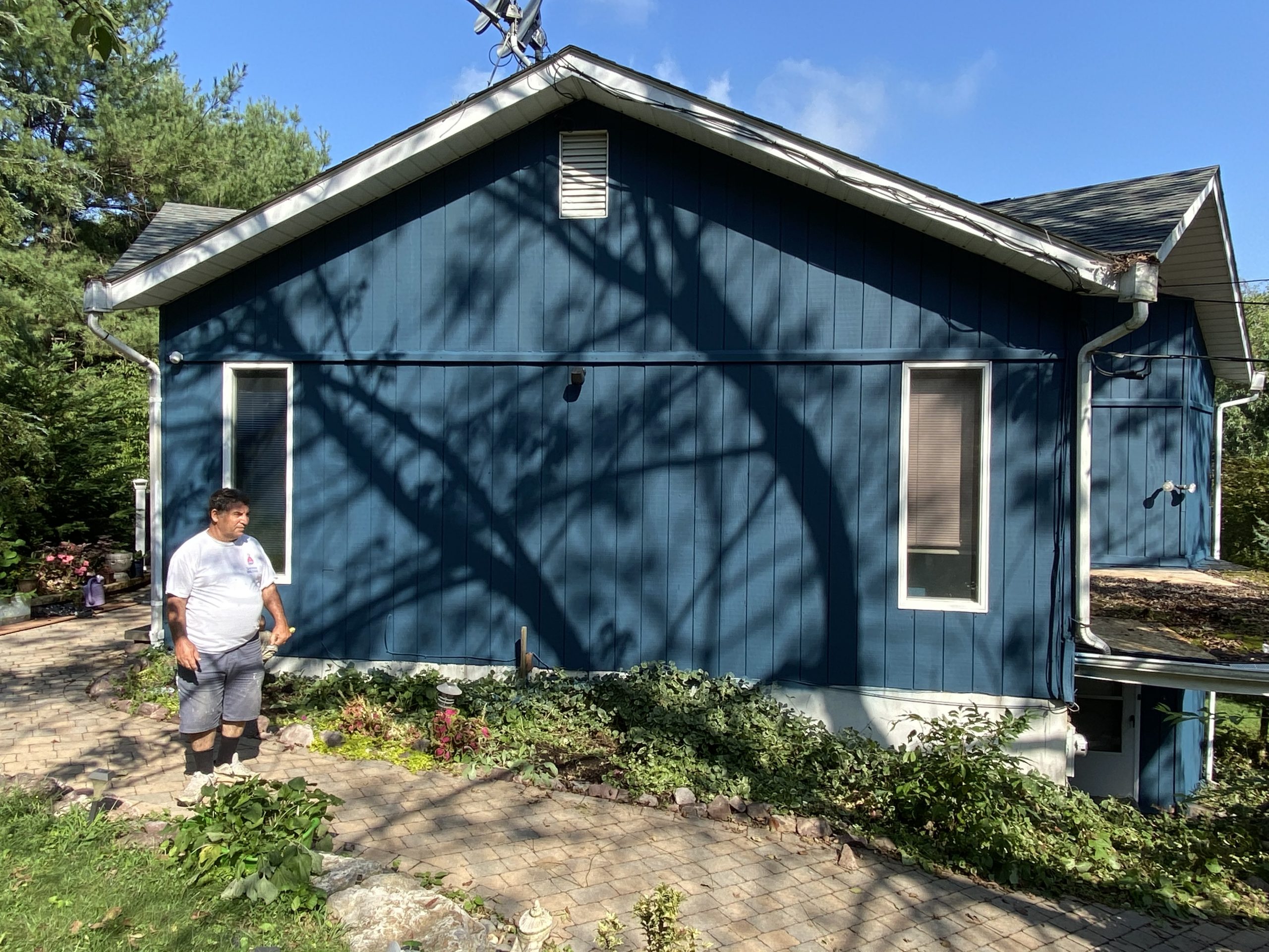 Wood Siding Painting After