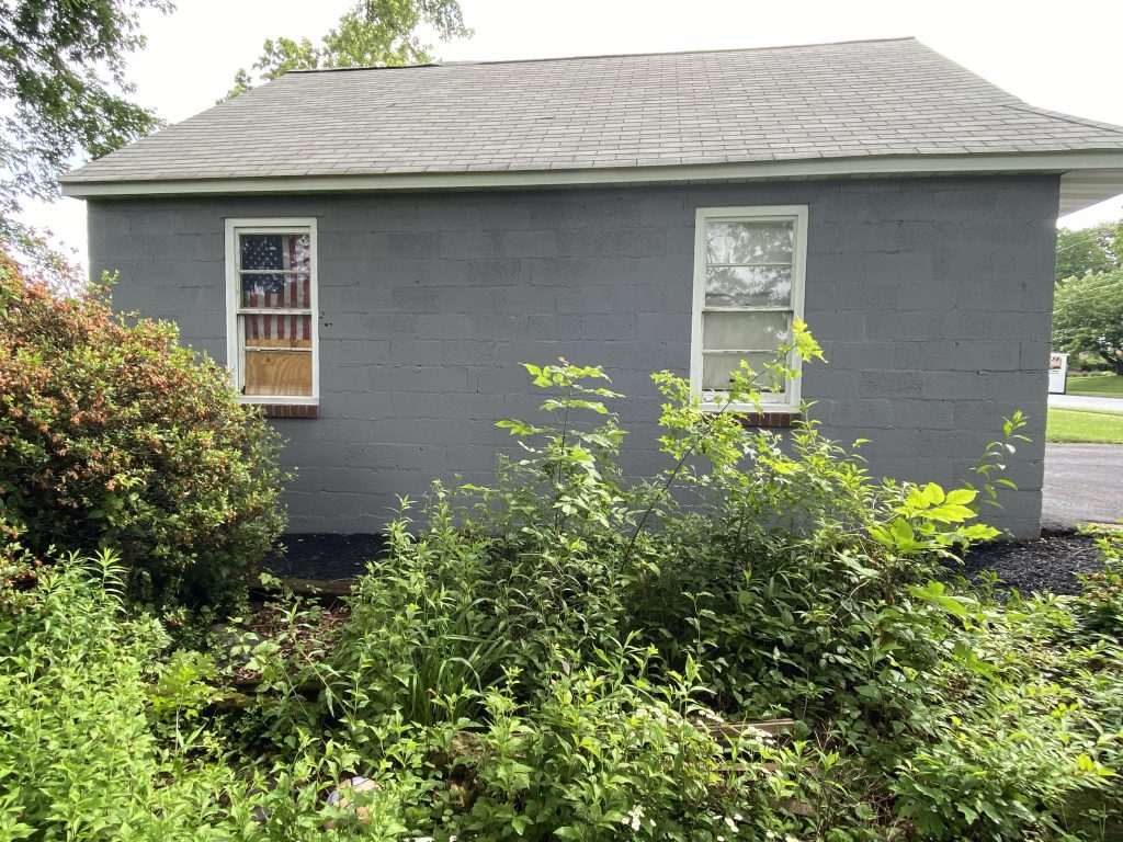 Power Washing & Aluminum Siding Painting After