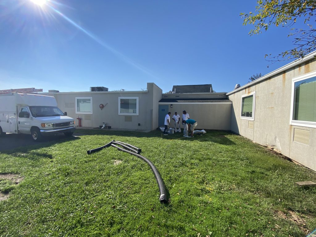 Pyramid Healthcare – Power Washing & Exterior Painting Before