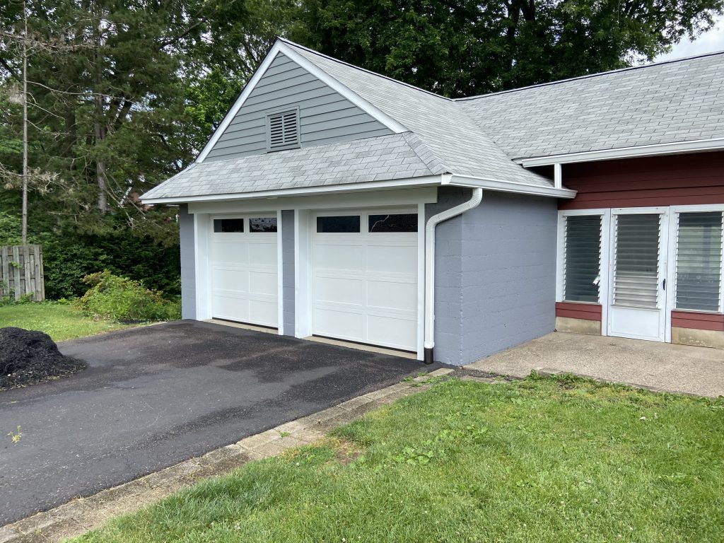 Power Washing & Aluminum Siding Painting After