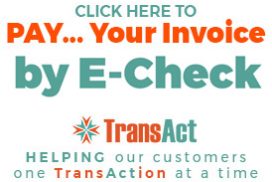 pay via e-check for house painting