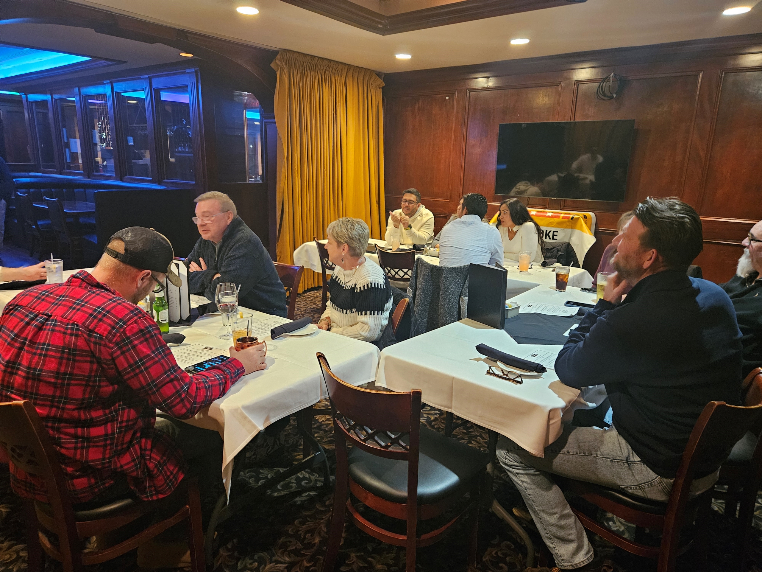 roanoke team holiday dinner