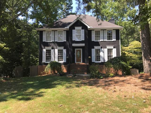 after photo of repainted home in marietta georgia