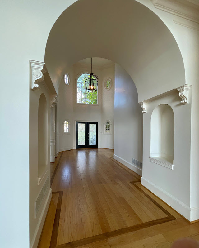repainted interior of home in marietta georgia