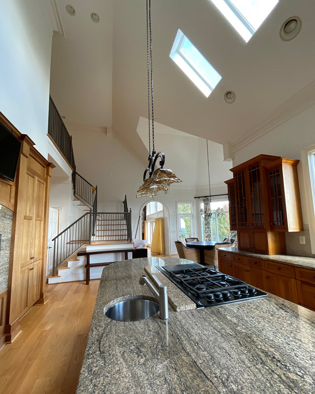 repainted interior of home in marietta georgia