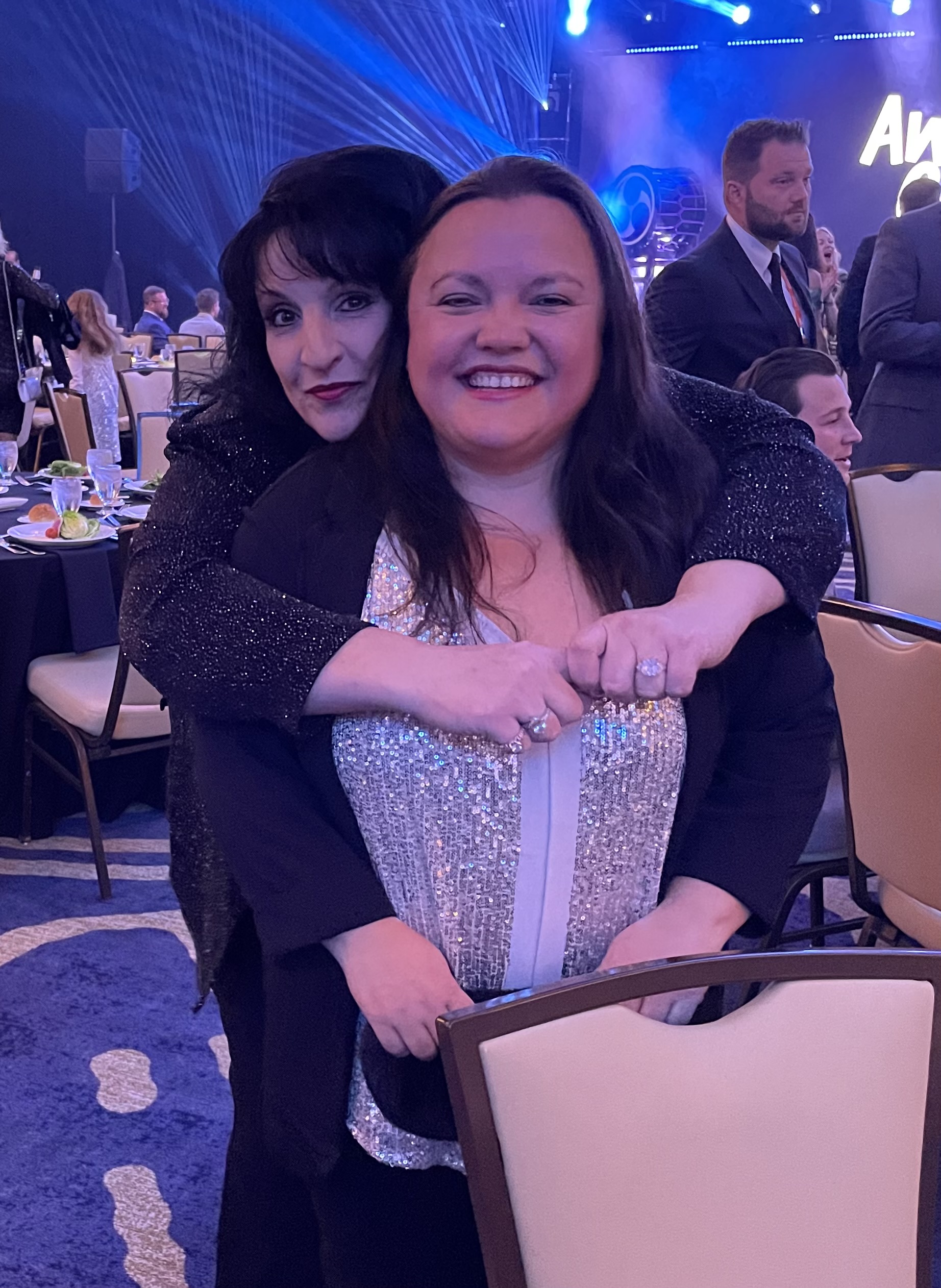 Michelle with our Office Associate Annette Roy