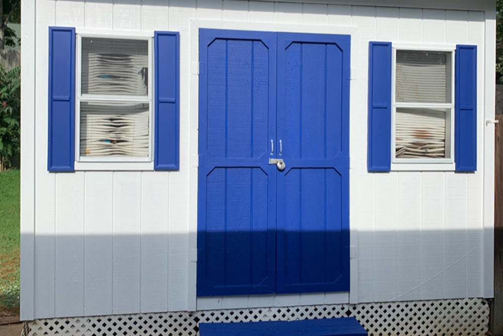 Belmont Shed Painting After