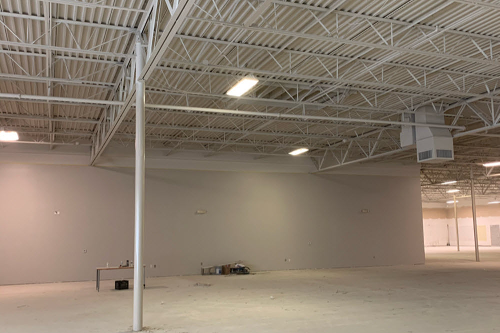 Matthews Church Painting After