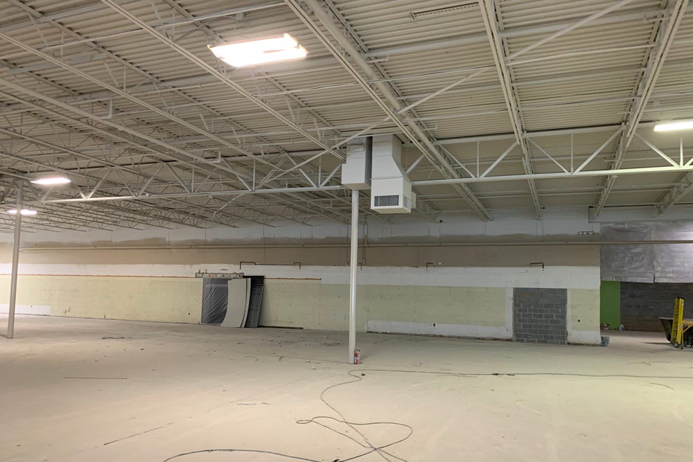 Matthews Church Painting Before