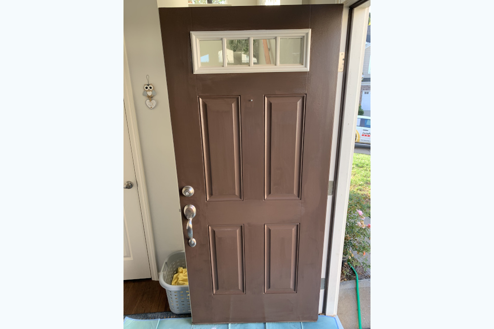 Belmont Door Painting After