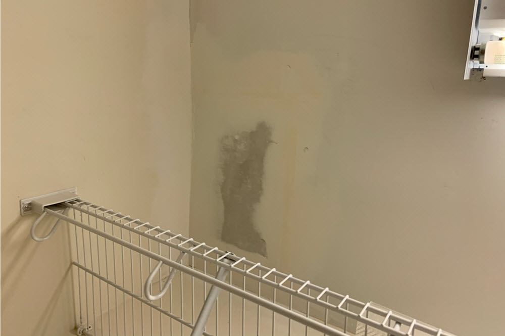 Mocksville Ceiling Repair Before